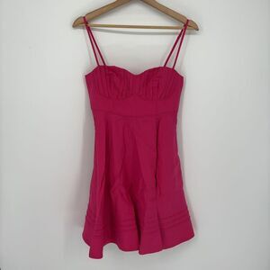 Shona Joy Corded Circle Mini Dress